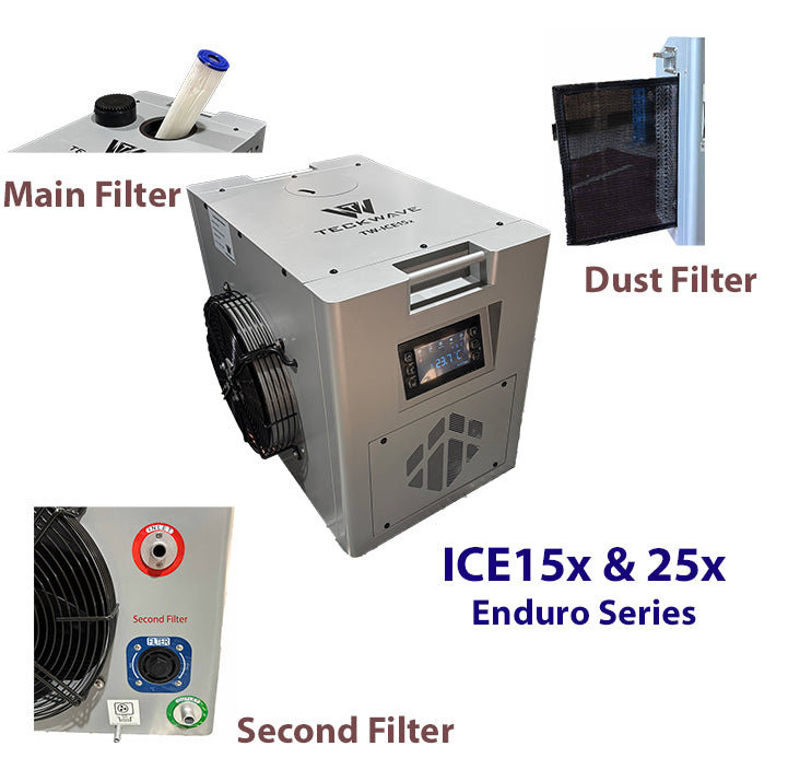 Extra Wide Ice Bath & Cold Plunge with Chiller & Filtration