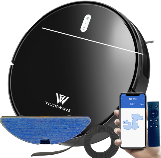 TECKWAVE Dual Navigation Robot Vacuum Cleaner (TW-R15)