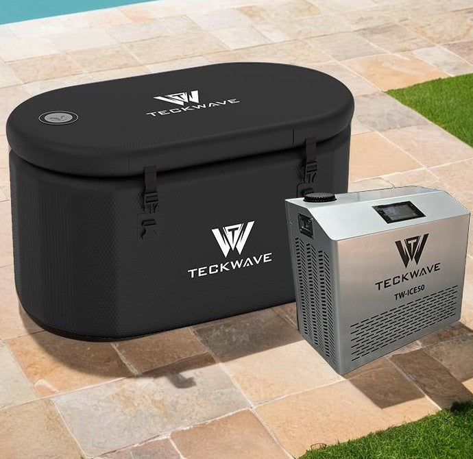 Extra Wide Ice Bath & Cold Plunge with Chiller & Filtration