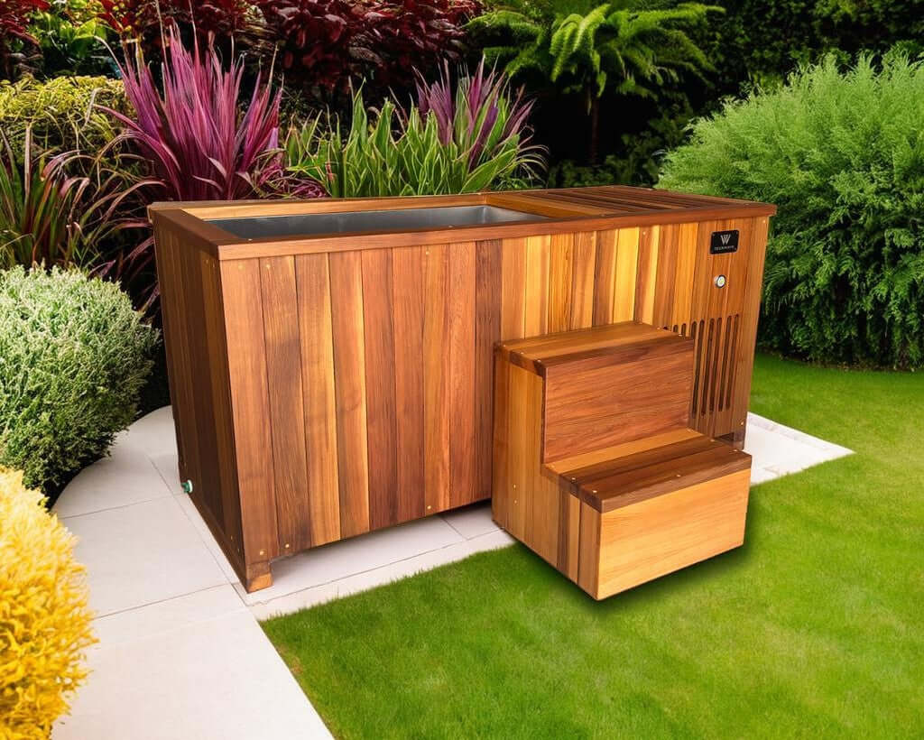 The Imperial Ice Bath pairs our high-performance chiller and filtration system with the natural beauty and durability of Canadian red cedar.