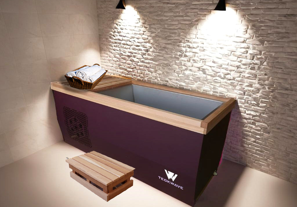 Signature Ice Bath & Cold Plunge with Chiller & Filtration (Violet Purple)