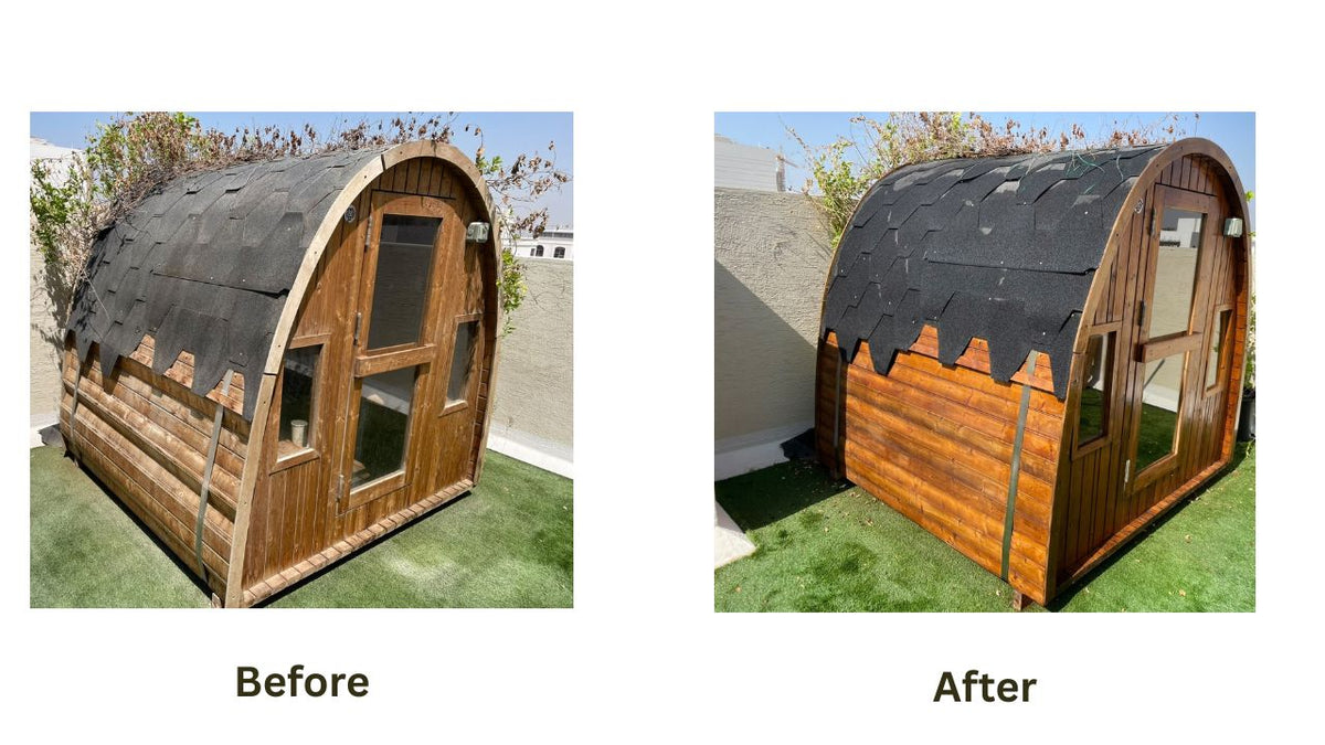 Outdoor Sauna Preservation & Maintenance Service