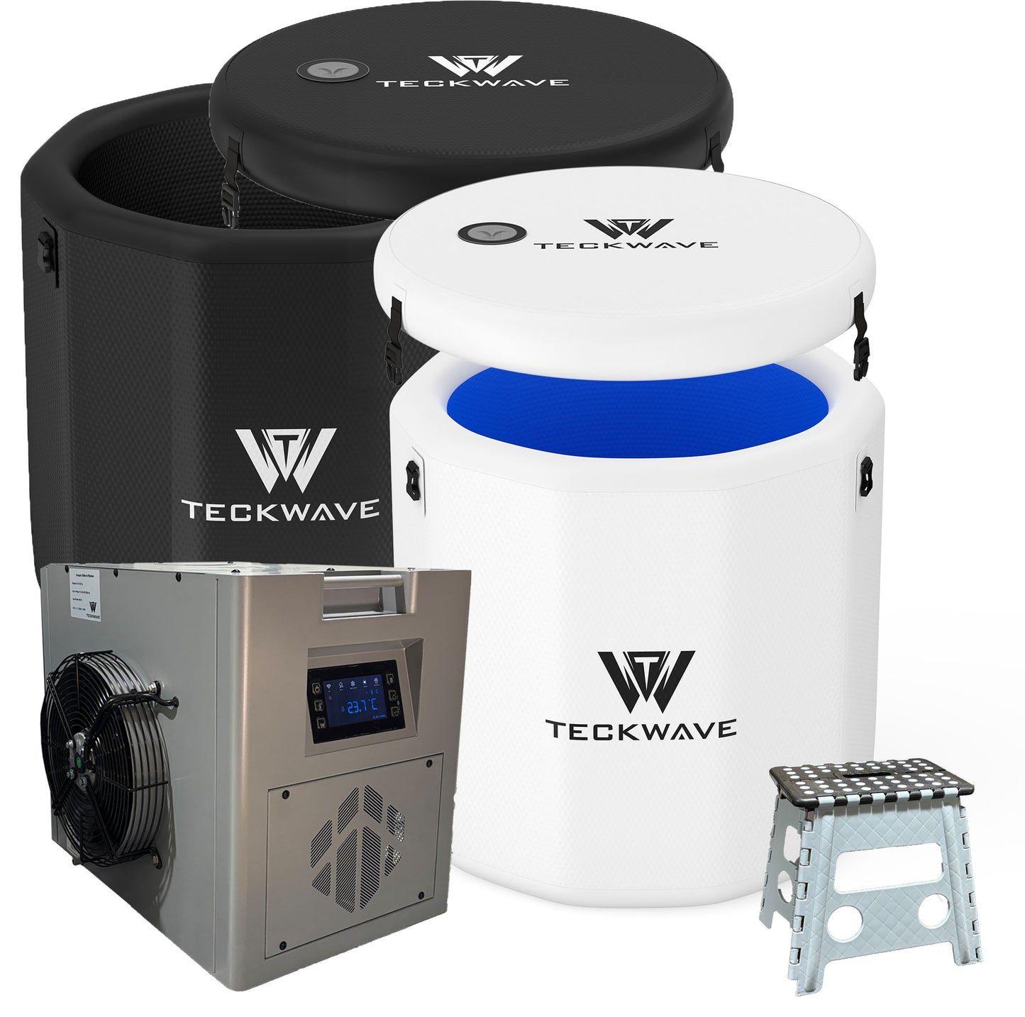 Barrel Ice Bath & Cold Plunge with Chiller & Filtration