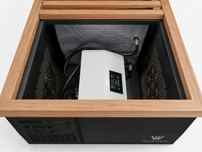 Signature Ice Bath & Cold Plunge with Chiller & Filtration (Black)