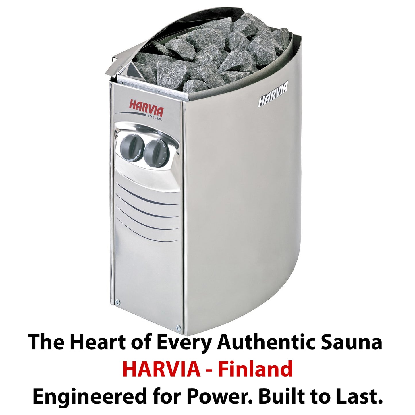 Harvia Vega 6 kW Electric Sauna Heater & Stones