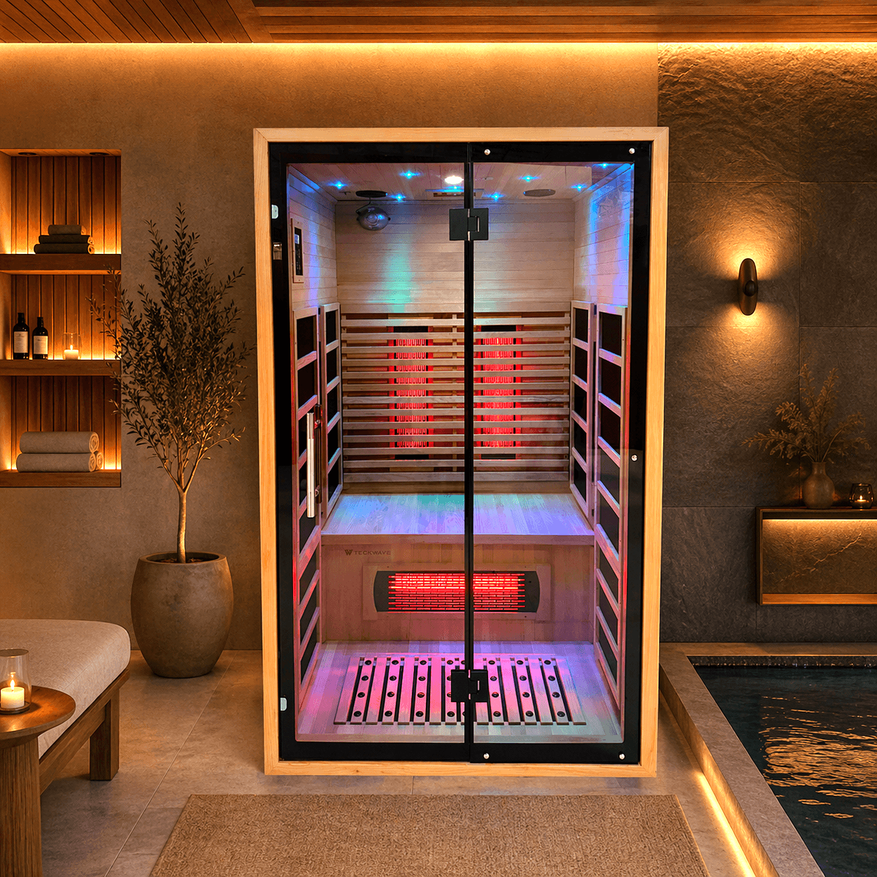 Finest 2 person infrared sauna for Dubai & Abu Dhabi
