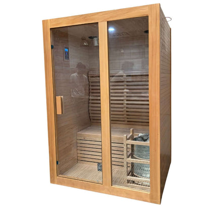 UrbanTherma Traditional Sauna with Finland Harvia Heater