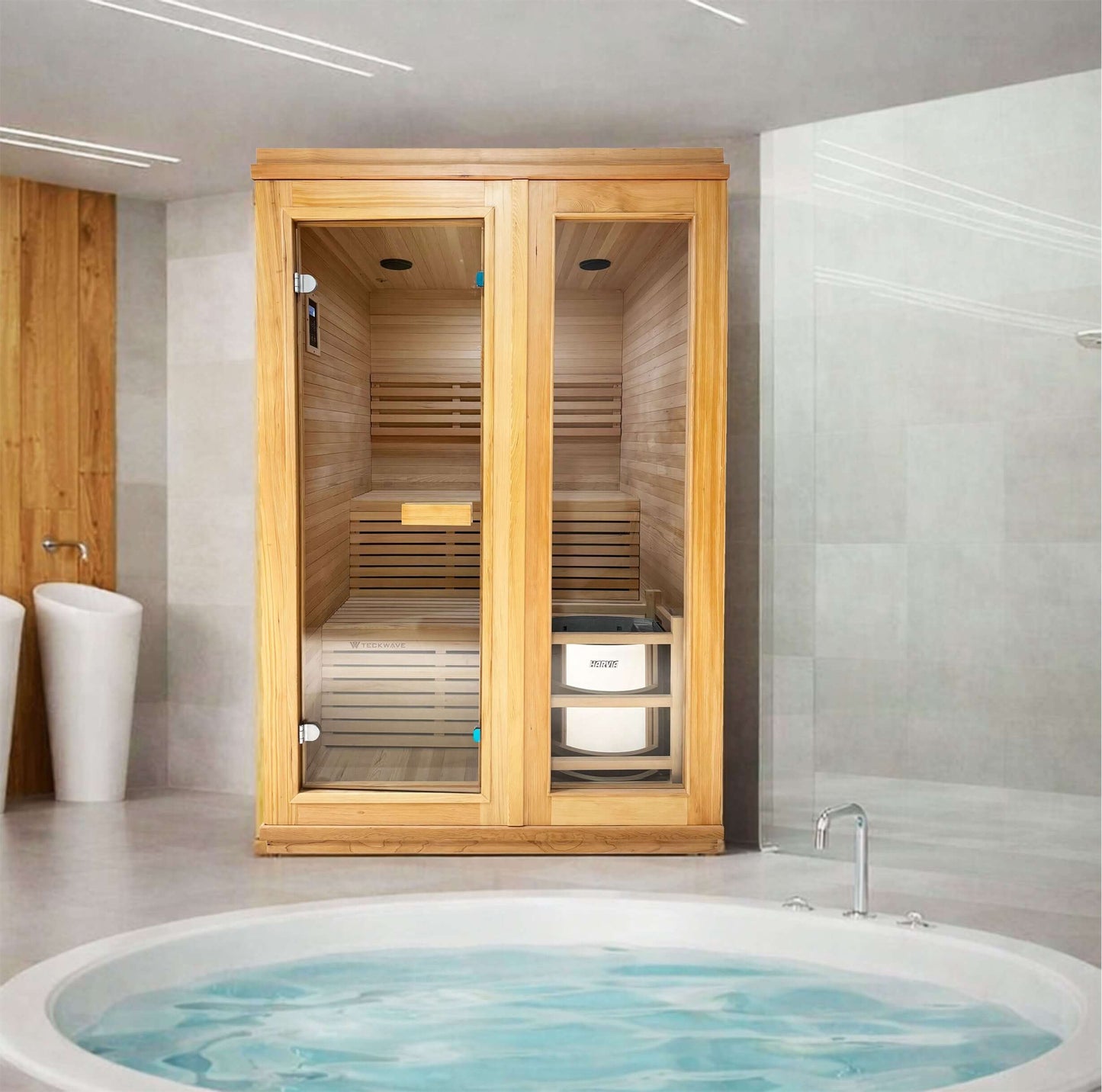 Finest 3 person traditional sauna for Dubai & Abu Dhabi
