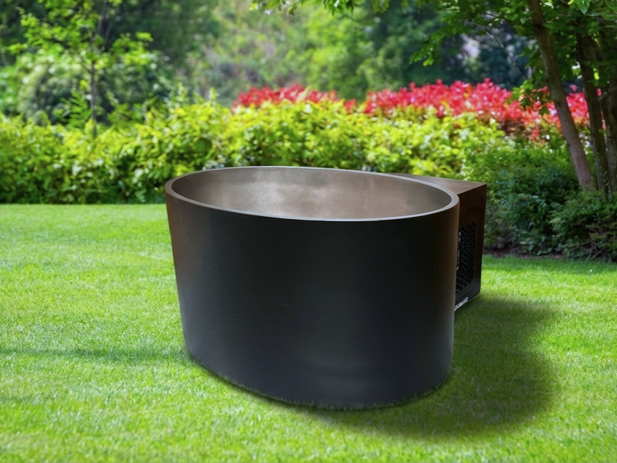 Stainless Oval Ice Bath with Chiller & Filtration