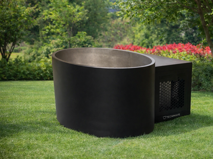 Stainless Oval Ice Bath with Chiller & Filtration