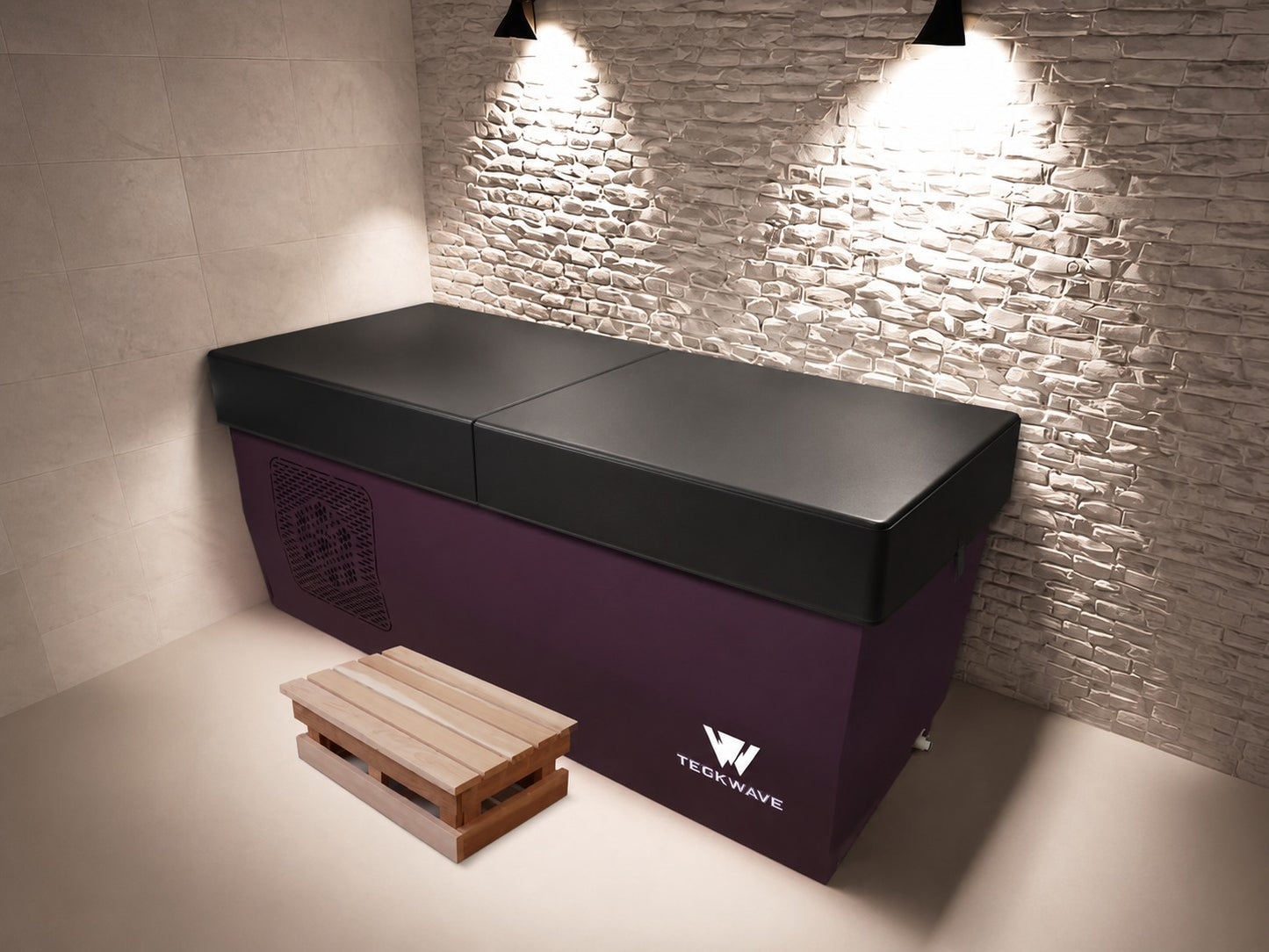 Signature Ice Bath & Cold Plunge with Chiller & Filtration (Violet Purple)