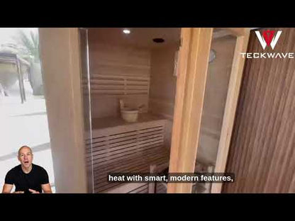 UrbanNordic Sauna with Finland Harvia Heater